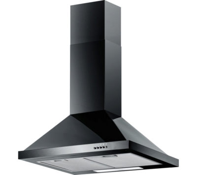 BAUMATIC  F60.2BL Chimney Cooker Hood - Black